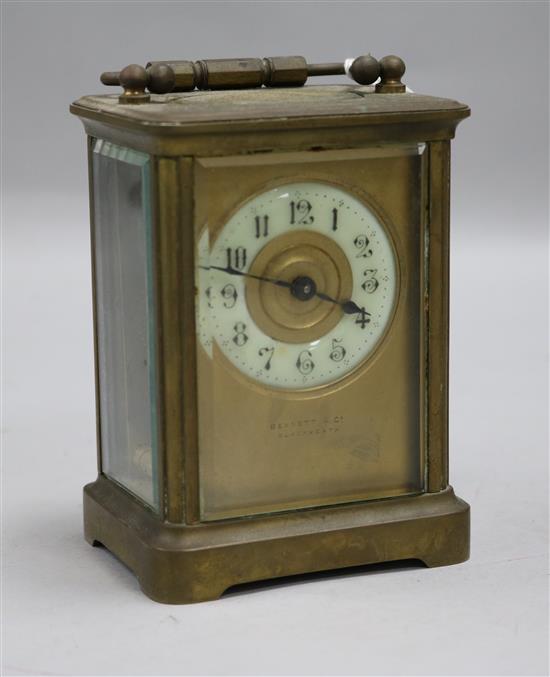 A carriage clock